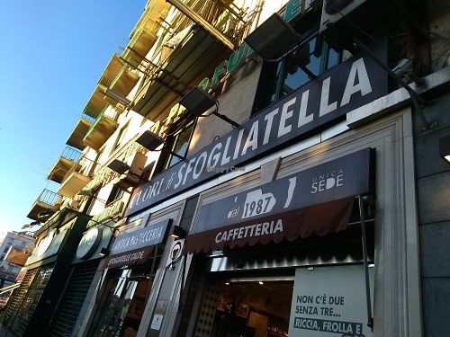 The outside at Cuori di Sfogliatella - Novara in Naples