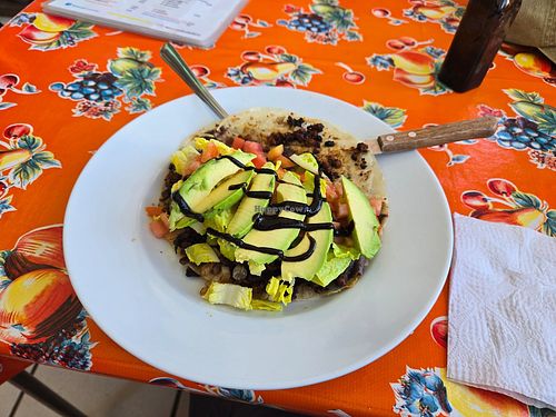 Soya al Pastor burrito - Amazing! at Waicura in Loreto