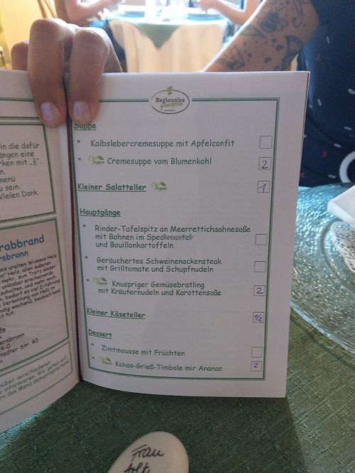 Dessert was amazing at Holzschuh's Schwarzwaldhotel in Baiersbronn