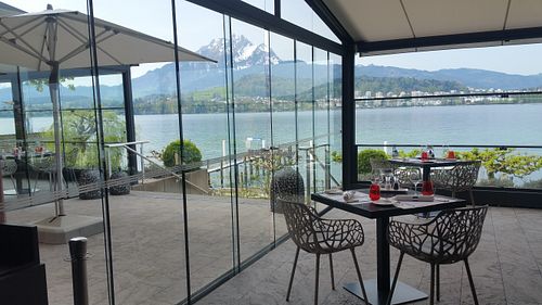 Exterior at Hermitage in Luzern