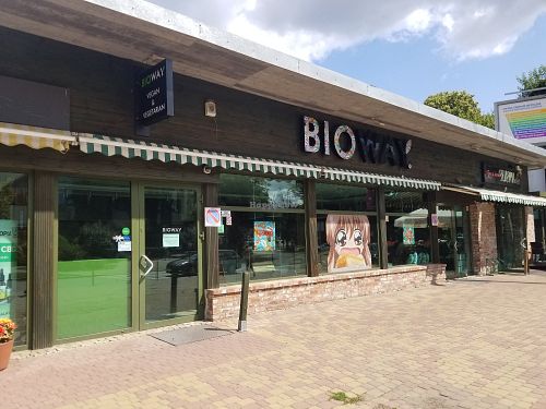 Outside at Bioway in Gdansk