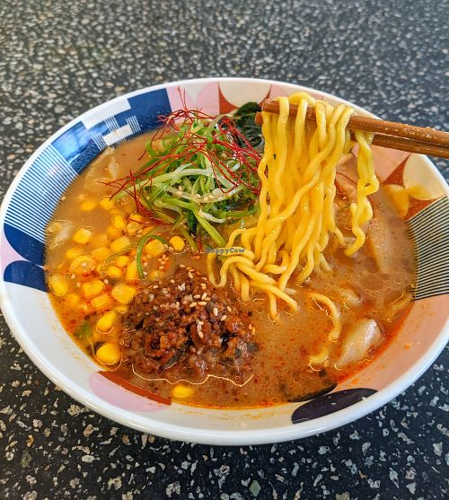 Miso ginger ramen at Tonchin in New York City