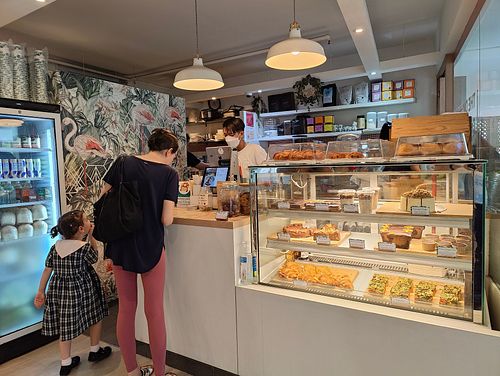 Restaurant interior at Carrotsticks & Cravings - Robertson Quay in Central Singapore