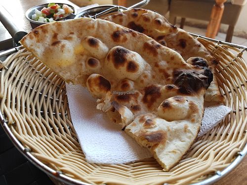 Roti (vegan) at Curry House in Paphos