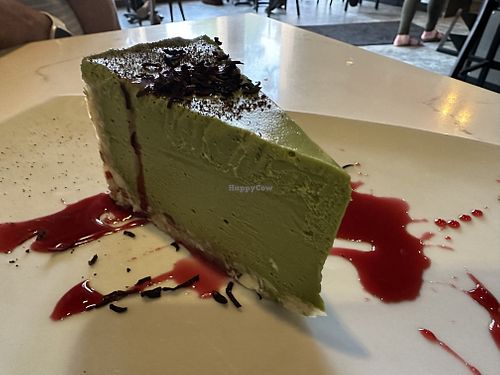 Matcha Cheesecake   at Rüt in Spokane