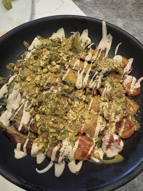 Lions mane schwarma   at Rüt in Spokane