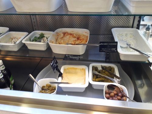 Mayo, hummus, tzatziki at Kring - Geo Milev in Sofia