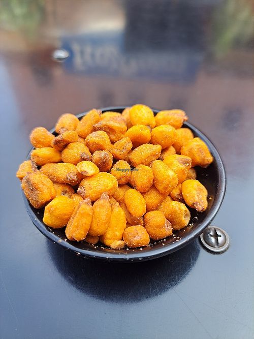 Salty corn snack at Broc The Kasbah in Marrakech