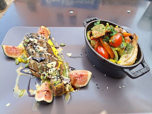 Falafel with veggies at Broc The Kasbah in Marrakech