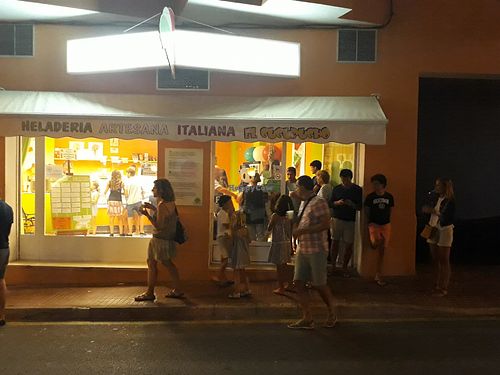 Gelatooooo! at El Cucurucho Heladeria  - Es Castell in Menorca