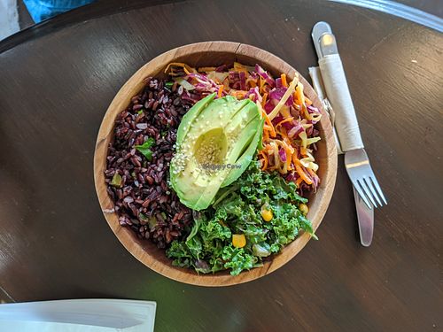 Soul bowl at Kind Kitchen in Bournemouth