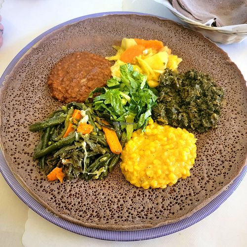 Veggie Platter at Bete-Lukas in Portland