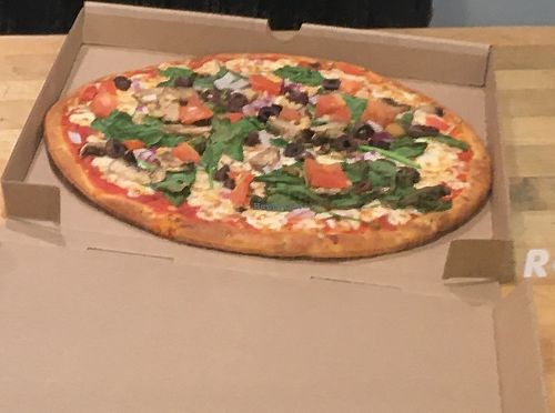 Pizza to go from Oath pizza. at Oath Pizza in New York City