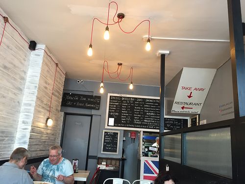 Inside  at Sutton and Sons - Graham Rd in North London