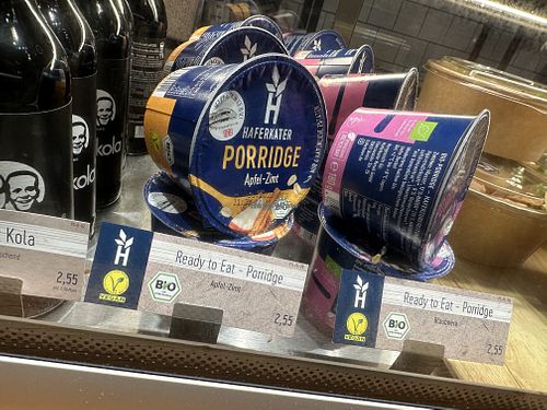 Porridge  at Haferkater - S-Bf Friedrichstraße in Berlin