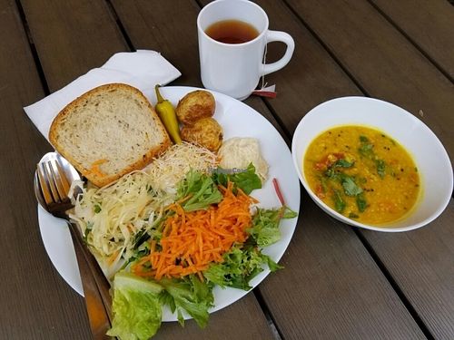 buffet meal at Hermitage in Stockholm