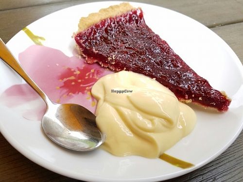 Linton Berry pie vegan at Hermitage in Stockholm