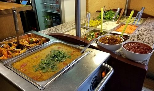 buffet at Hermitage in Stockholm