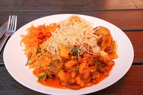 selection from the buffet at Hermitage in Stockholm
