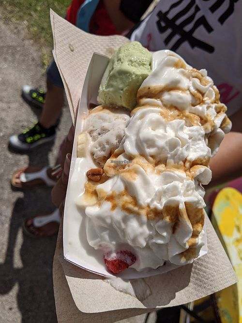 Sundae at Earthy Goodness in Houston