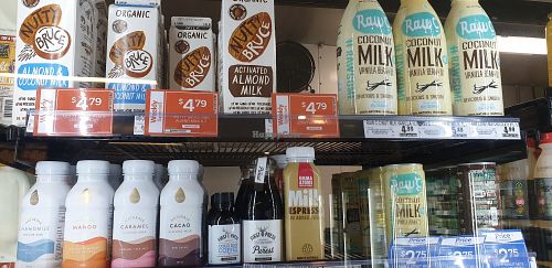 Good selection of drinks at Hill Street Grocer in Devonport