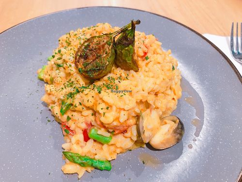 Tom Yam risotto  at YEARS 素年 in Kowloon