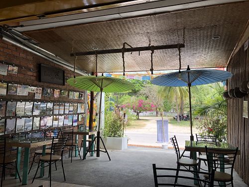 Interior at Ashoka Vegan in Koh Phangan
