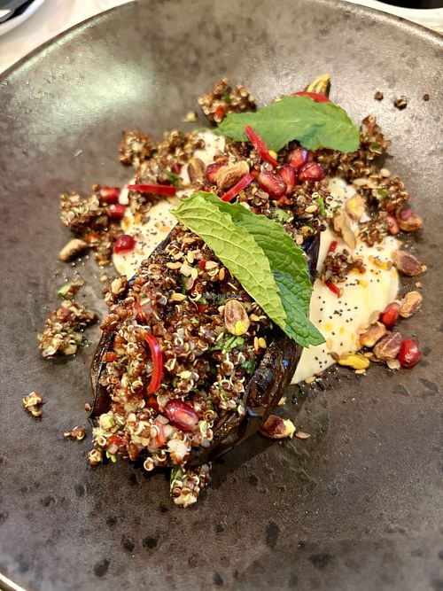 The miso and aubergine bake. It was very light.   at The Ivy in Dublin