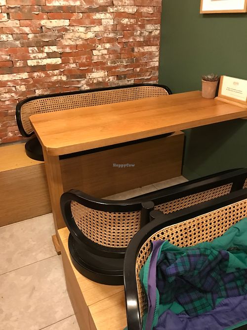 Fair amount of seats inside and outside at Noväa Social Food in Cannes