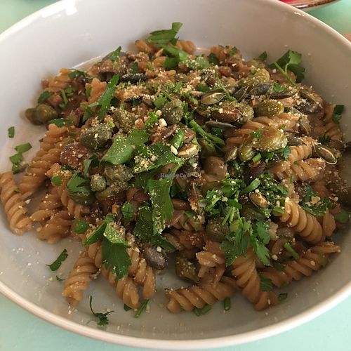 Pasta dish at MIMO in Malaga