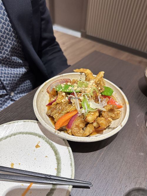 kung pao mushrooms  at Suissi Vegan Kitchen  in Glasgow