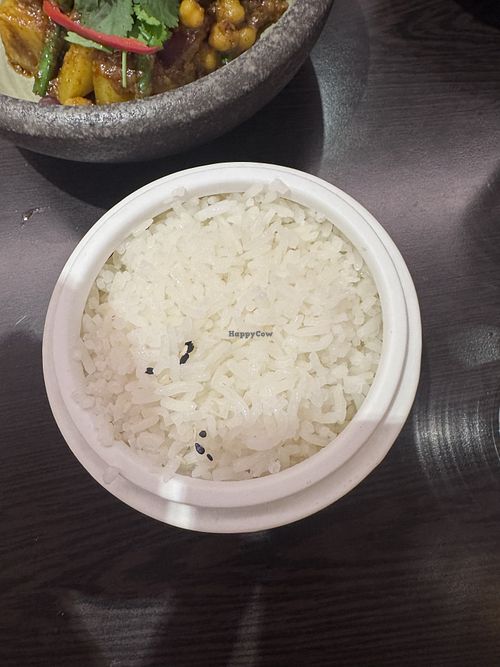 Rice   at Suissi Vegan Kitchen  in Glasgow