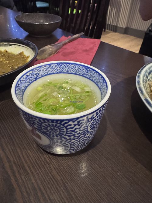 Side soup   at Suissi Vegan Kitchen  in Glasgow