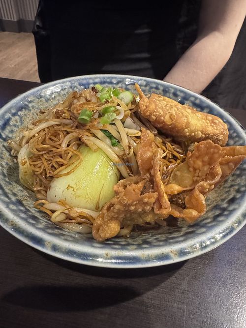Gan Lau Mee  at Suissi Vegan Kitchen  in Glasgow
