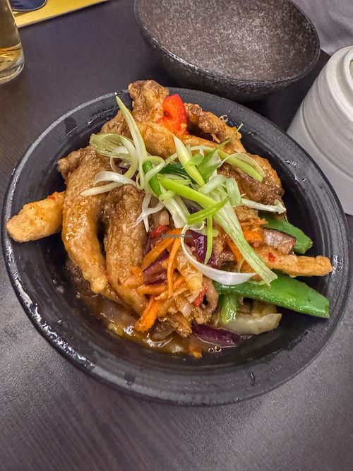 Shrooms   at Suissi Vegan Kitchen  in Glasgow