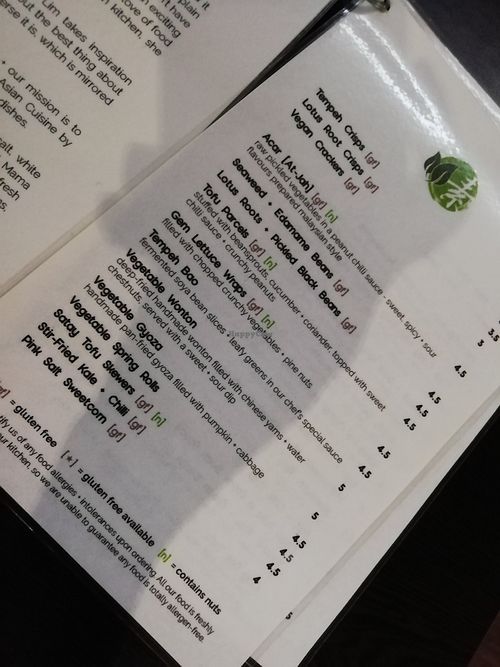 Starters at Suissi Vegan Kitchen  in Glasgow