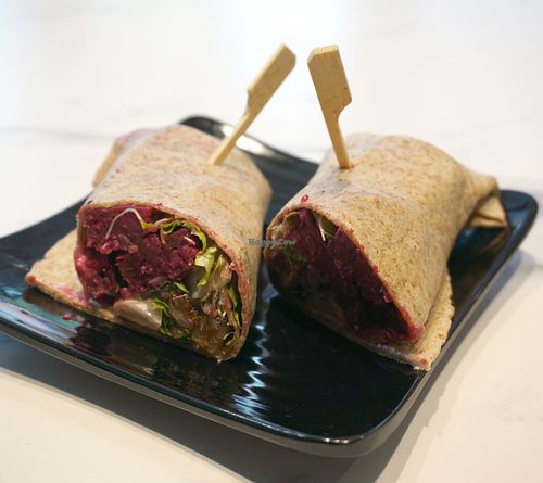 Copper Burger (wrap style) at Copper Branch in Boulogne-billancourt