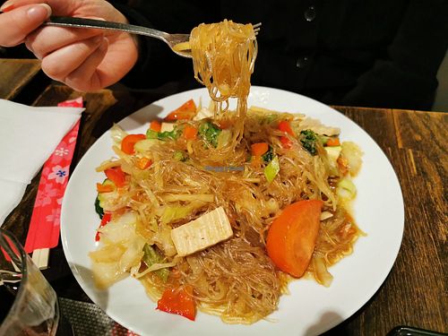 No 37 Phad Vun Sen without egg #Veganuary at Arctic Thai & Grill in Kiruna