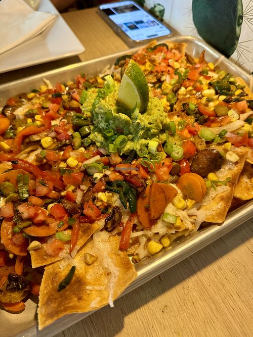 🌱 nachos  at Diego's Barrio Cantina in Middletown