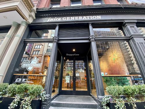 store front  at Juice Generation - Astor Place in New York City