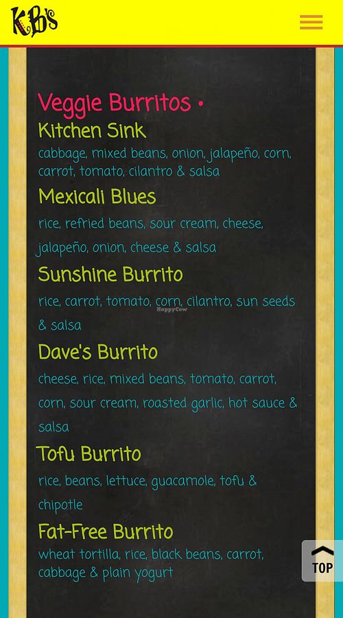 CLOSED Ketchum Burrito Idaho Falls Idaho Restaurant HappyCow