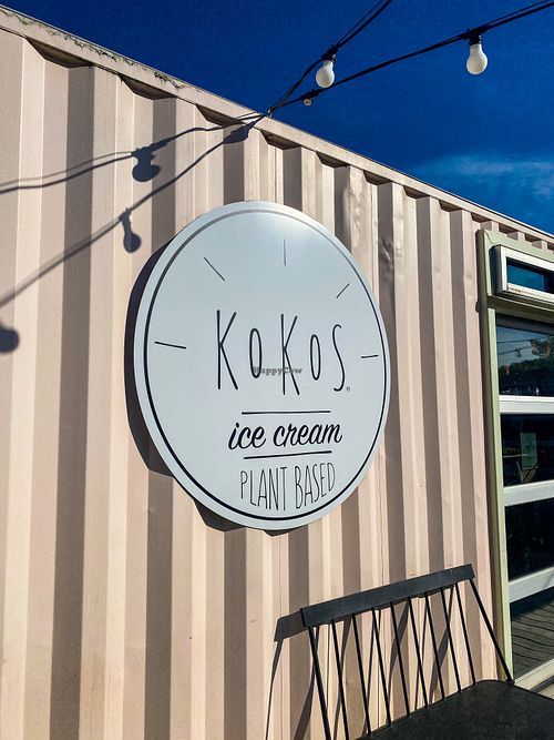 Sign at KOKOS Ice Cream (West Nash) in Nashville