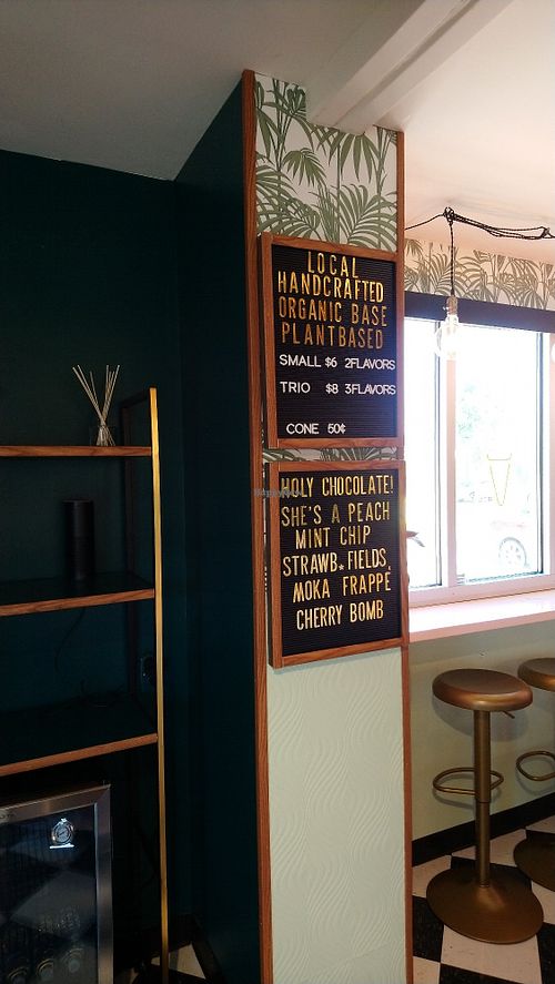 Options at KOKOS Ice Cream (West Nash) in Nashville