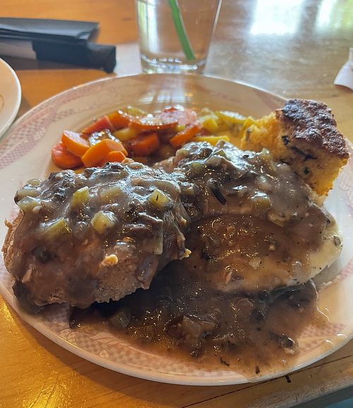 Country fried steak   at So Radish in Arvada