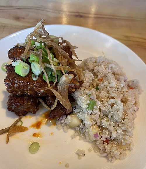 Thai Chili tempeh ribs   at So Radish in Arvada