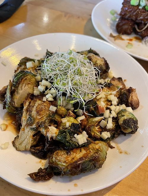Brussels sprouts   at So Radish in Arvada
