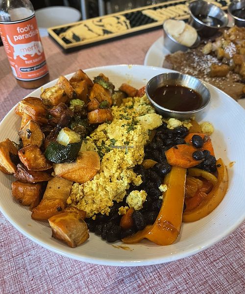 Breakfast burrito bowl   at So Radish in Arvada
