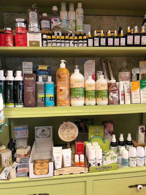 Cosmetics at Seiva de Abril in Santiago De Compostela