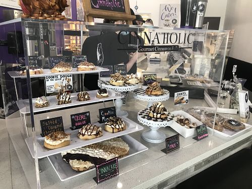 Inside  at Cinnaholic in Pearland