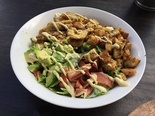 Caesar salad at Lisica Cafe in Maribyrnong